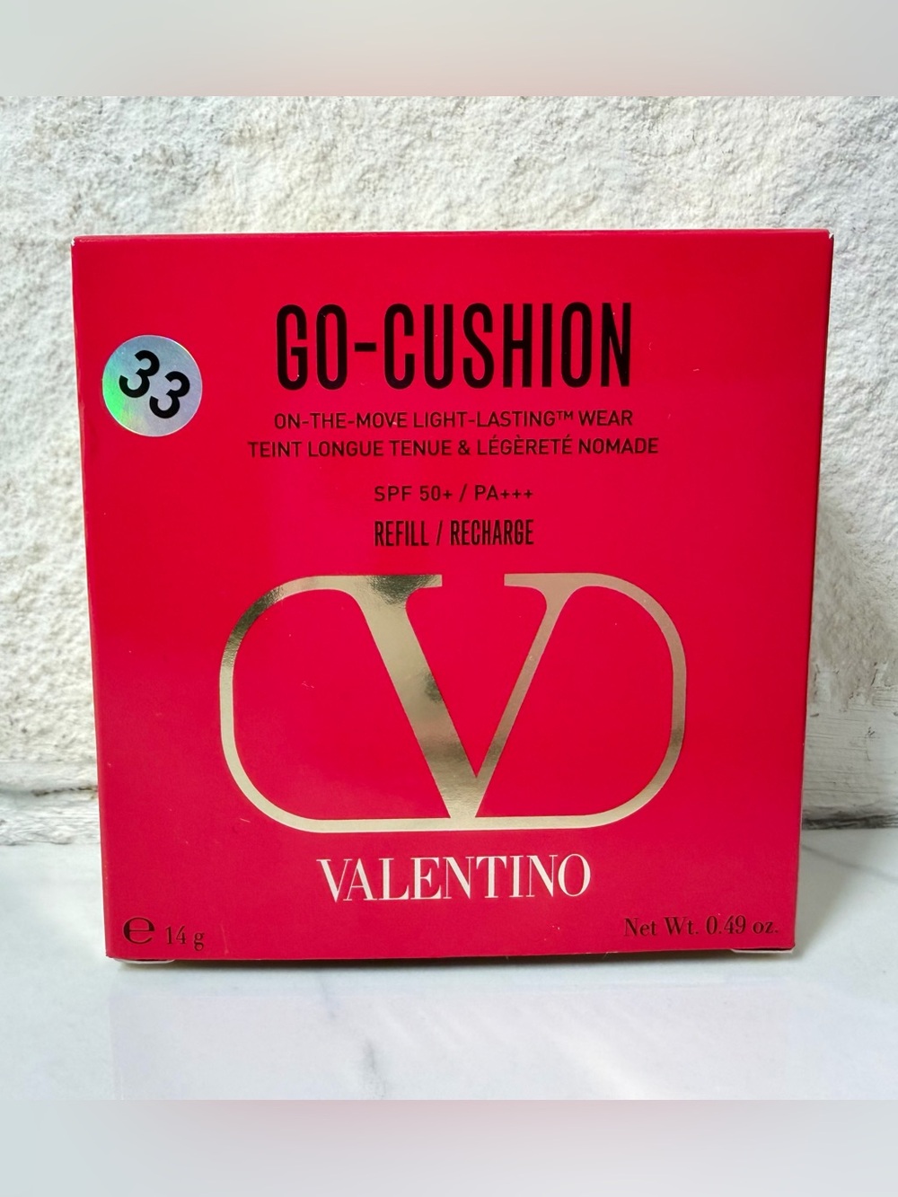 ⭐ VALENTINO GO-CUSHION FOUNDATION REFILL ⭐ Shade LN2 (Light Neutral 2) 14g